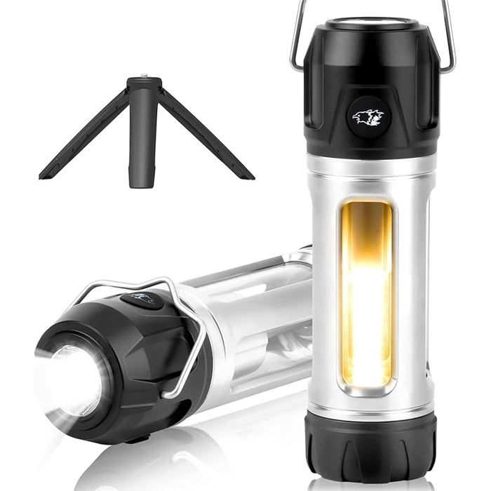 Lanterne de Camping Rechargeable LED Imperméable Super Brillante 3 Modes LAMPE ELECTRIQUE