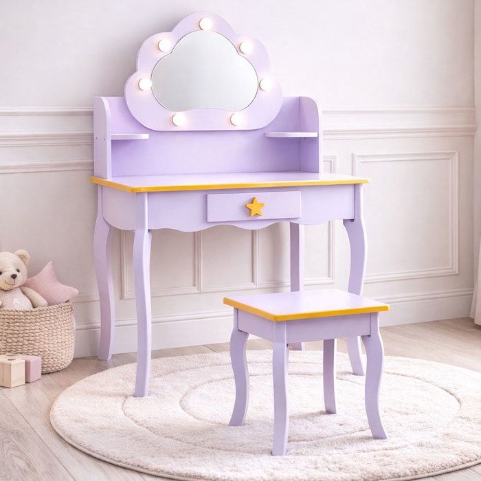 Baninni Coiffeuse pour Enfants Cloudy Violet