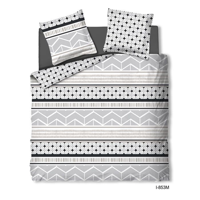 Housse de couette 6 pcs - UMBERTO RAVELLI - KING - 220x240 cm - Drap housse 160x200 cm - Taies 65x65 / 50x70