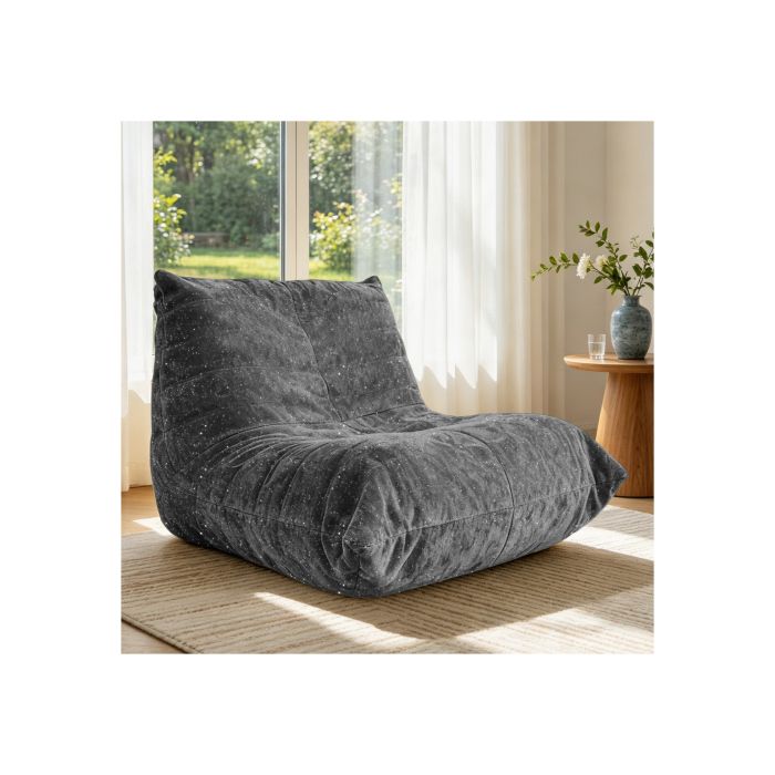 Fauteuil poire Canapé moelleux ultra-doux assise relaxante style moderne pour intérieur – salon chambre maison