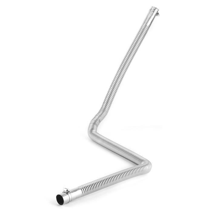 Akozon Air Exhaust Pipe, Air Vent Hose, Car Heater Vent Tube, Air