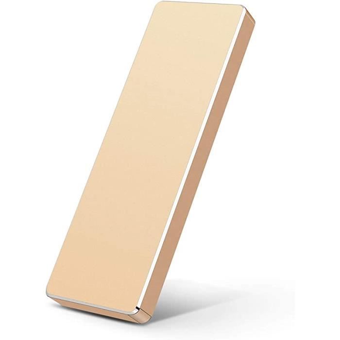 Disque Dur Externe 2to Type C USB3.0 Disque Dur Externe pour PC, ac, Ordinateur de Bureaup
