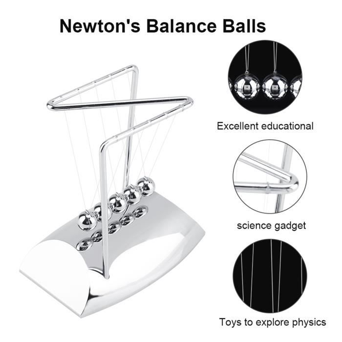 SED Newton Balles Cradle Balance Ball Pendule de Ornements Décorations pour Maison Décora de