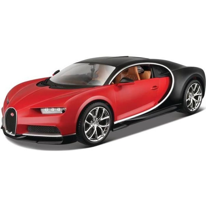 MAISTO Véhicule à monter Bugatti Chiron - Kit en métal - À l'échelle 1 / 24 ème