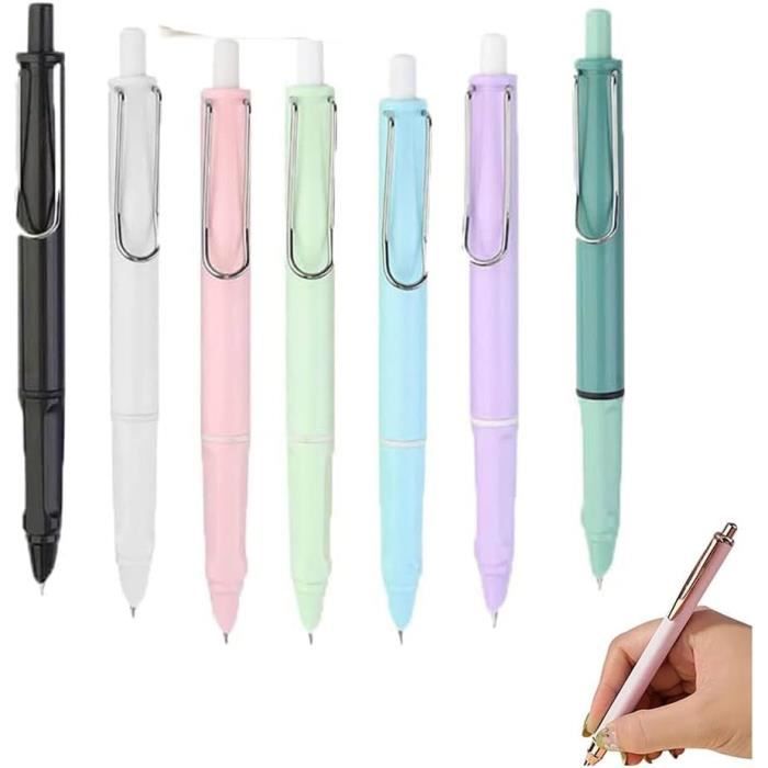 Stylo Plume Rétractable, Stylo Plume Rétractable Pour Écrire, Stylo À