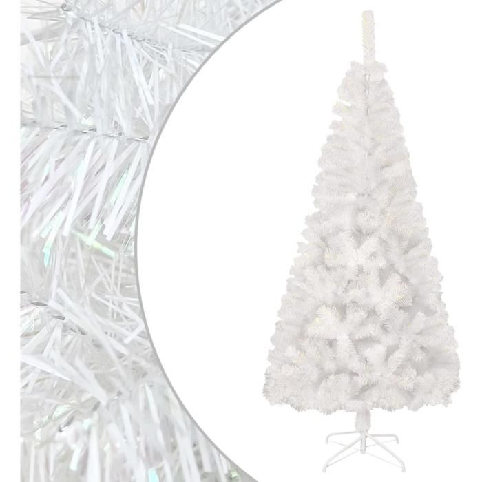 Sapin De Noël Artificiel Pin De Noël Avec Pointes Irisées, Intérieur