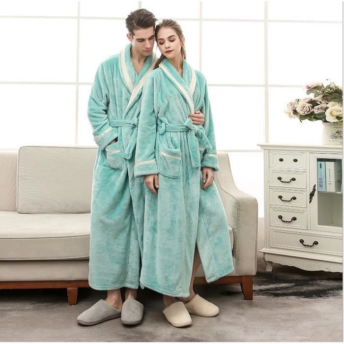 Peignoir homme vert best sale