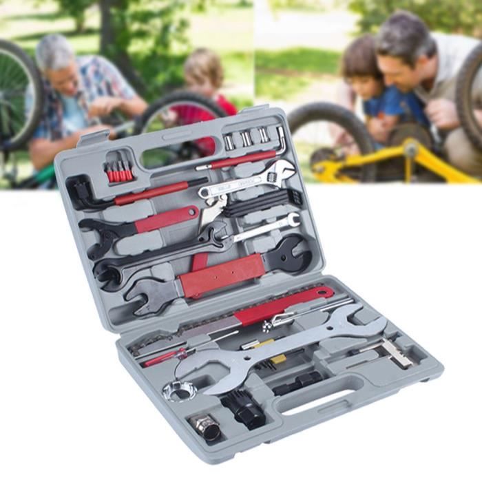 44pcs Ensemble D Outils De Reparation De Bicyclette Velo Entretien Professionnel Prix Pas Cher Cdiscount