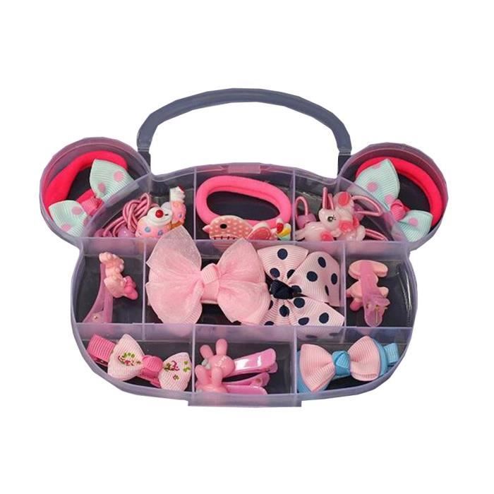 Style Princesse Jeu De Bebe Cheveux Clips Anneaux De Cheveux Avec Box Achat Vente Barrette Chouchou Style Princesse Jeu De Bebe Cdiscount