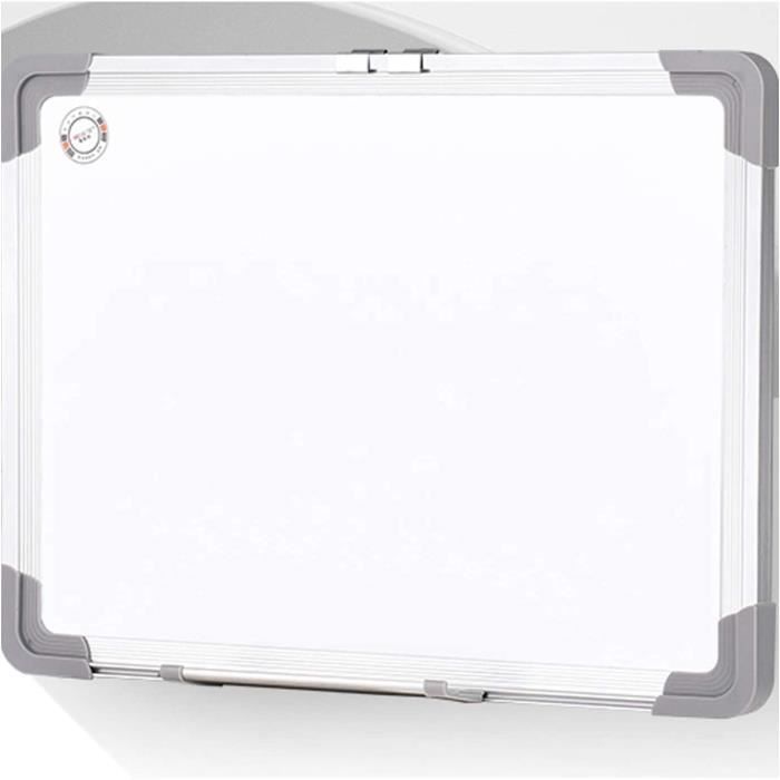 Tableau Blanc Magnétique Double Face Pour Enfants - 30x21 Cm Avec Support Métal, Stylos Et Accessoires