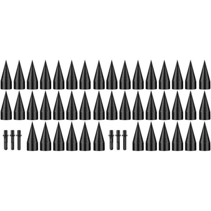 Kit 4 Forets à Fendre Le Bois Pour Perceuse - Neuf En Coffret