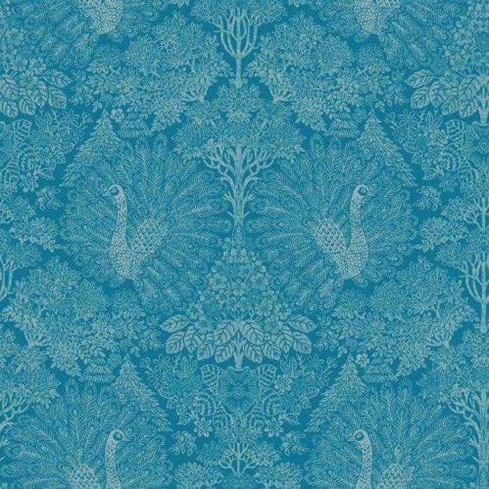 Papier Peint Bleu Paon Achat Vente Pas Cher