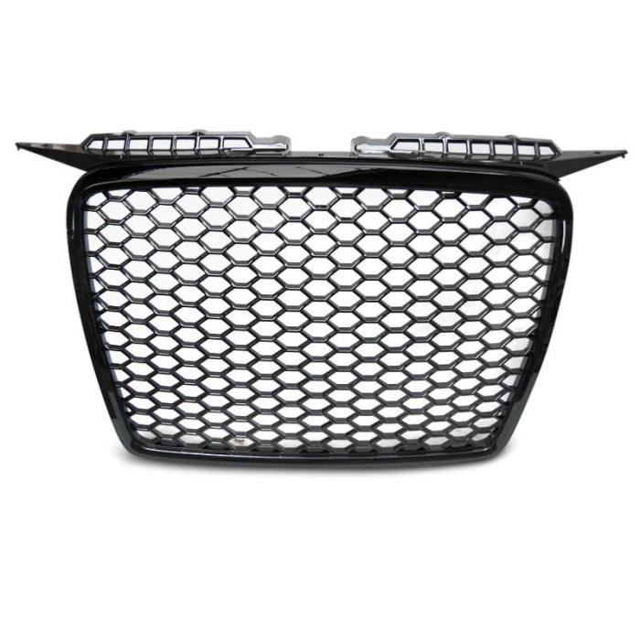 Calandre avant pour Audi A3 8P 2005-2008 Look RS noir Glossy