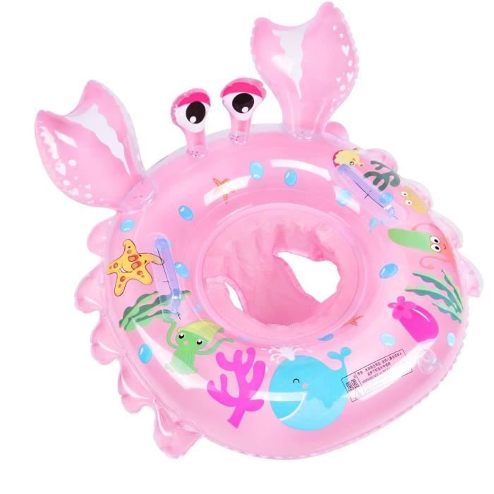 Chitomars – Bouée Bébé Réglable Avec Double Airbags – Flotteur Gonflable Avec Pompe Et Sac, Sécurité Renforcée Pour Piscine