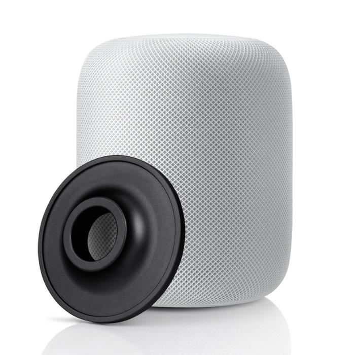 Support en acier inoxydable pour support Home Pad HomePod Smart Speaker  avec support anti-dérapant pour accessoires Apple noir - Cdiscount Auto