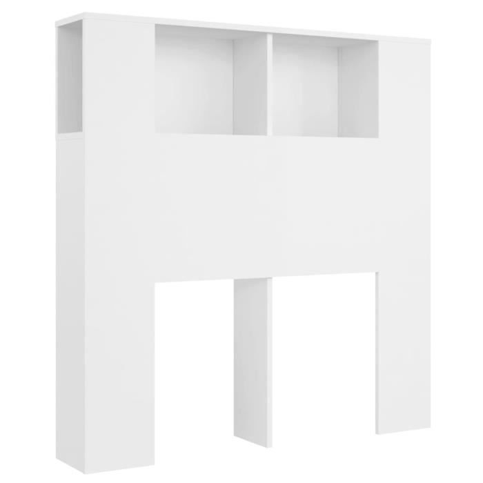Armoire de tête de lit - BIGBEN - BIB001 - Bois dingénierie - Rangement supplémentaire - Design contemporain Armoire de tête de lit - BIGBEN - BIB001 - Bois dingénierie - Rangement supplémentaire - Design contemporain
