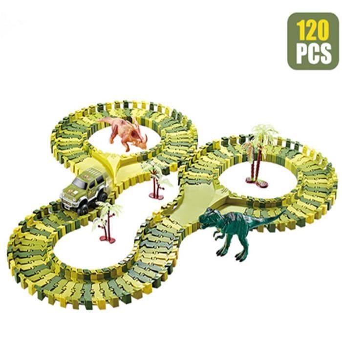 Monter Des Escaliers Jouet Dinosaure Électrique Monter Des Pistes D'Escalier Glisser Jouet Ensemble Pour Les Enfants Dinosaure Musical Orbite Course Poursuite Piste Jeu De Jeu