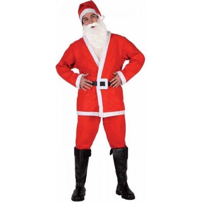 Habit pere noel hot sale adulte