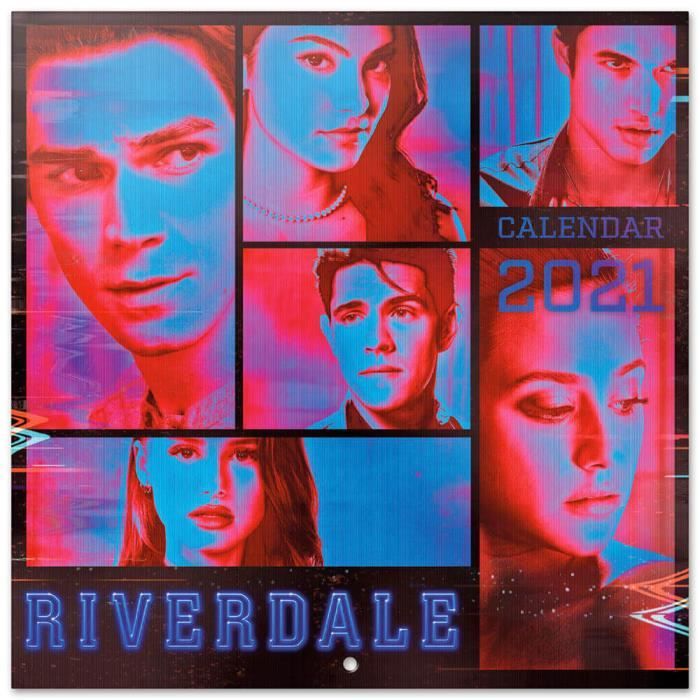 Calendrier 2021 30X30 Riverdale - Cdiscount Beaux-Arts et Loisirs créatifs