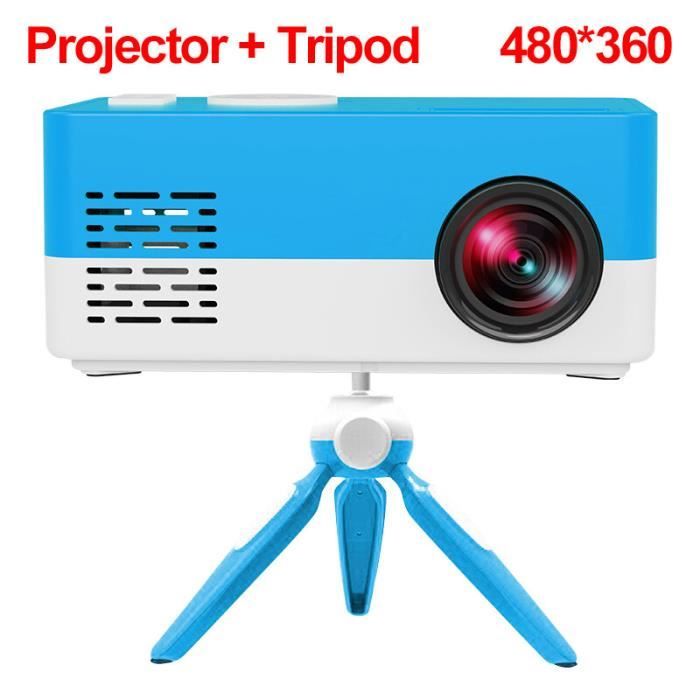 Vidéoprojecteur,Salange Mini projecteur Portable J15 Pro, Support vidéo