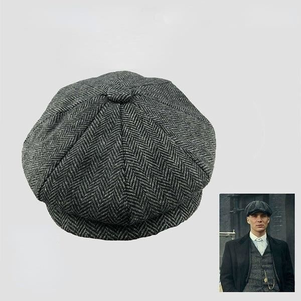 Béret Vintage Unisexe été - Coton Réglable - Tour De Tête 56-59 Cm - Style Rétro
