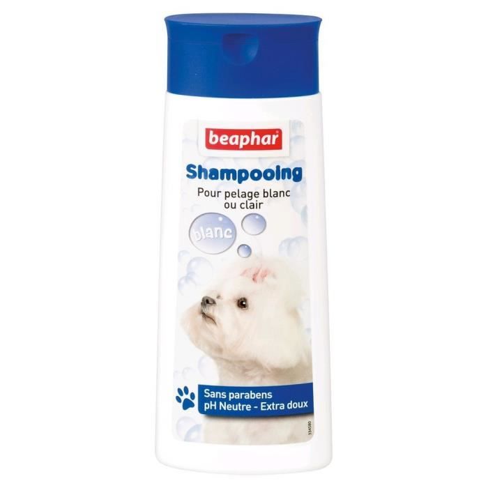 Meilleurs prix pour Shampooing pour chien à pelage blanc