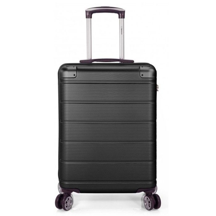 valise cabine 55cm benzi "strong" - noir - bz-5581-50cm-noir
