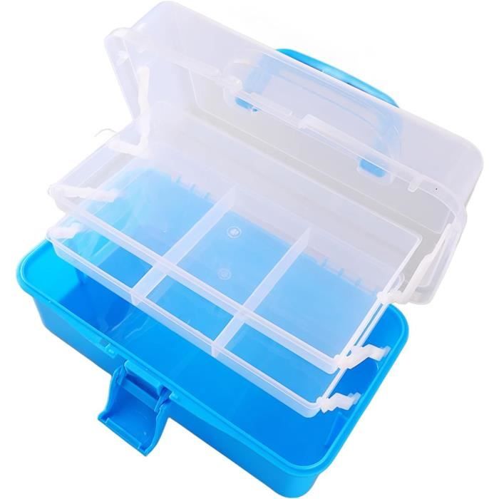 Boite Rangement Plastique Lot De 3 Caisse Plastique Pliable Boîte De