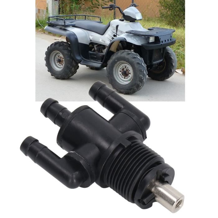 Qiilu Vanne Commutation Réservoir Carburant - Petcock Pour Yamaha Banshee YFZ350 Et Grizzly 660