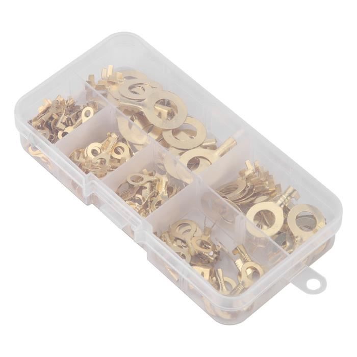 20 Bornes à Sertir Femelles En Laiton étamé - Type DJ613-G1 (0,6a/8100–3177) - Pour Câblage Automobile