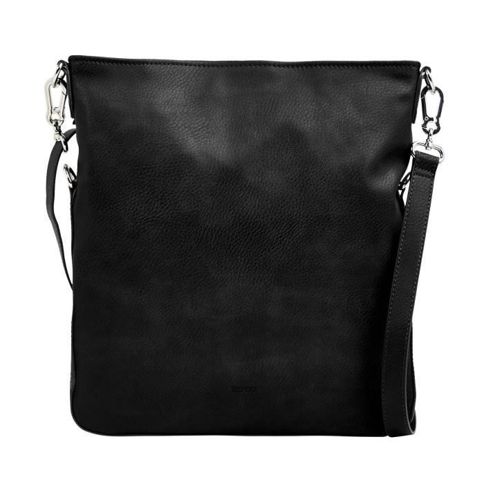 ESPRIT Basic Flip Over Shoulder Bag Black [86126]