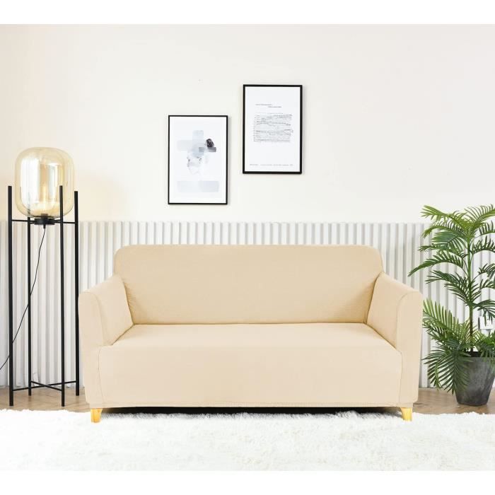 Housse Canape 2 Places Avec Accoudoirs