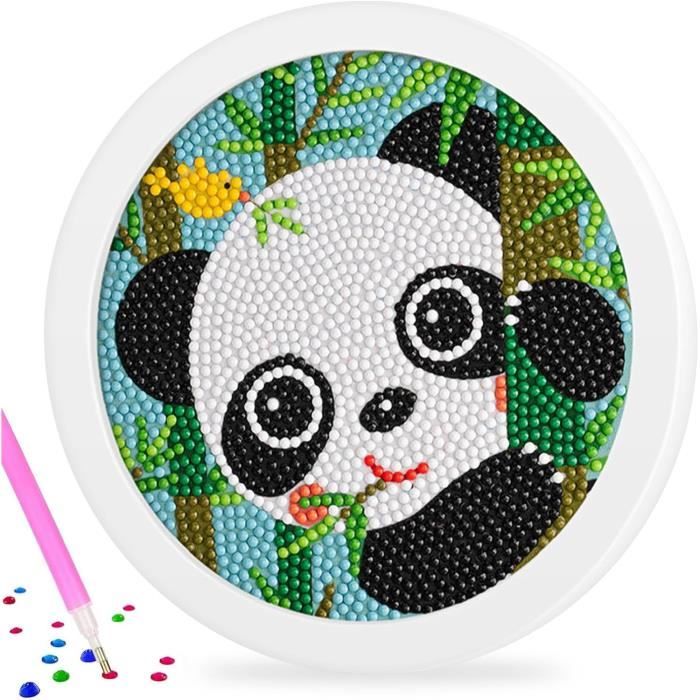 Kit Diamond Painting QENSPE 5D - Panda 30x40cm - Loisir Créatif Adultes/Enfants