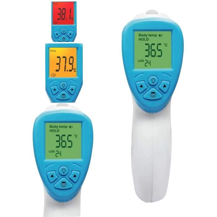 Thermometre frontal numerique sans contact pour enfants avec