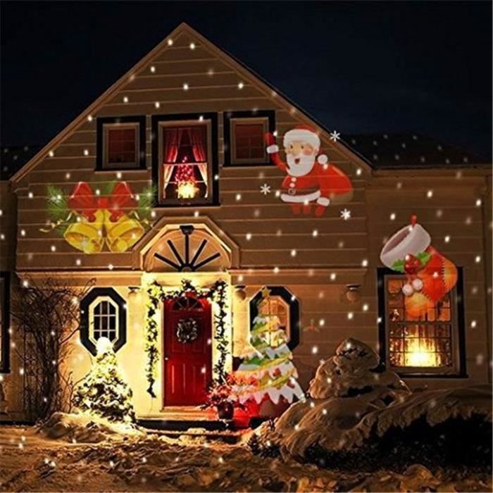 Extérieur Projecteur Lumière Noël Led Projecteurs Lampe 12 Modèles 110