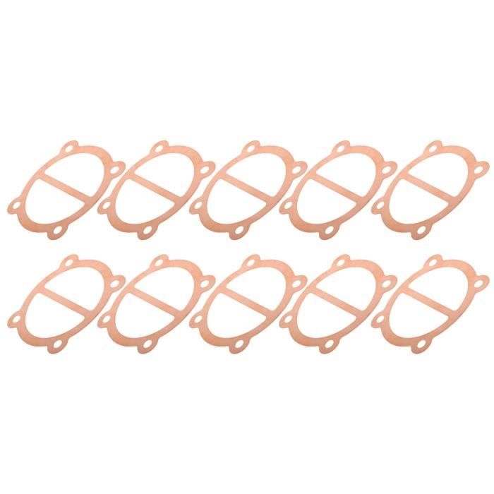 Lot De 10 Plaques De Soupape Compresseur Air - Fonte - Pour Cylindre 51mm - Accessoire Entretien