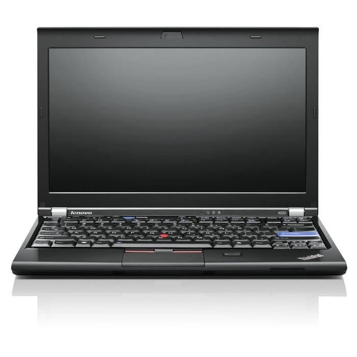 Lenovo ThinkPad x220 - Intel Core i5 - 4 Go - SSD 128 - Cdiscount