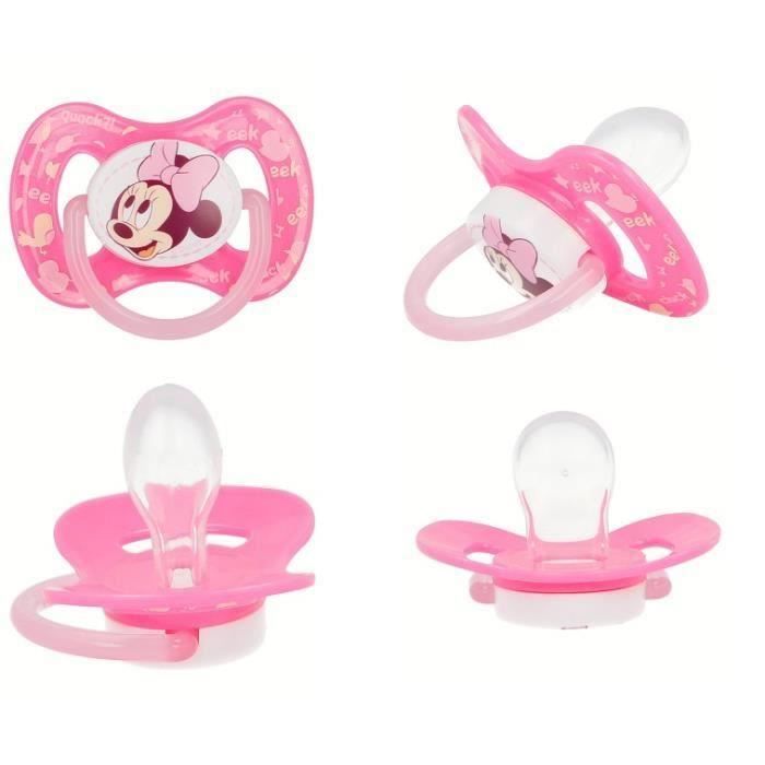 Sucette Anatomique En Silicone Minnie Disney Baby Rose Phosphorescente 0 Bpa Bebe Tuttute Cadeau Naissance 055 Cdiscount Puericulture Eveil Bebe