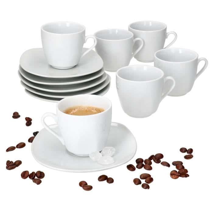 Tasse à Café Expresso Et Grande Soucoupe KitchenCraft Motif Chat - 80ml, Comme Neuve