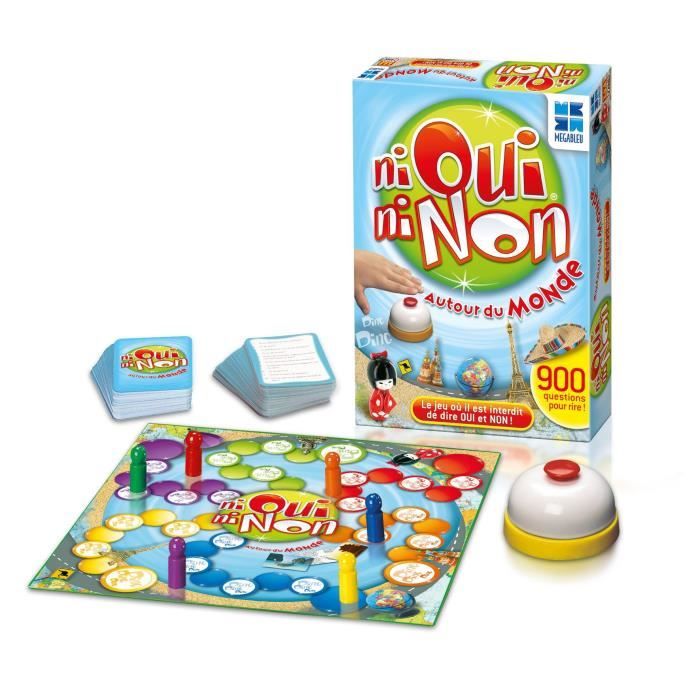 MEGABLEU Jeu de Société Ni Oui Ni Non Autour du Monde Achat / Vente jeu société plateau MEGABLEU Jeu de Société Ni Oui Ni Non Autour du Monde Achat / Vente jeu société plateau