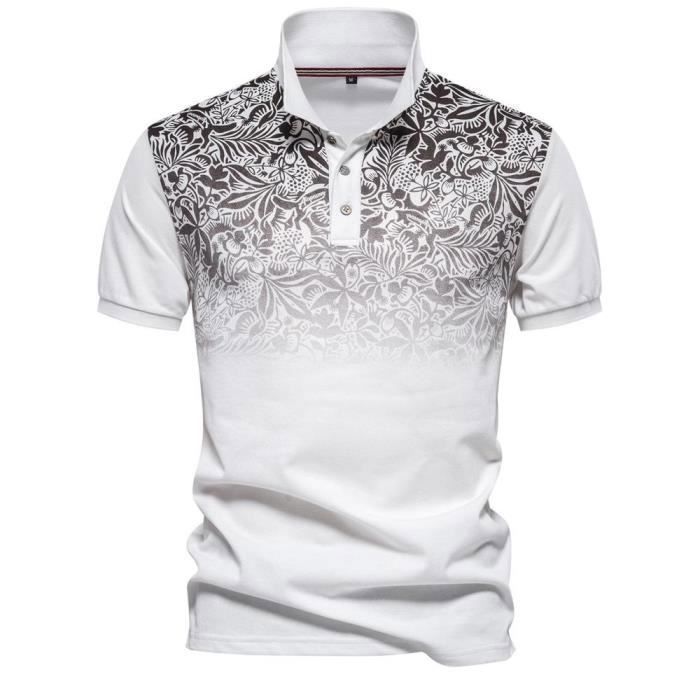 Polo homme avec motif 2025