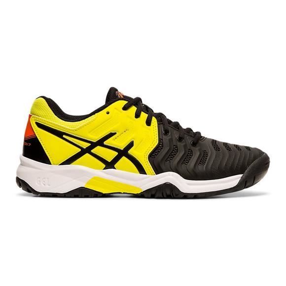 basket asics junior jaune