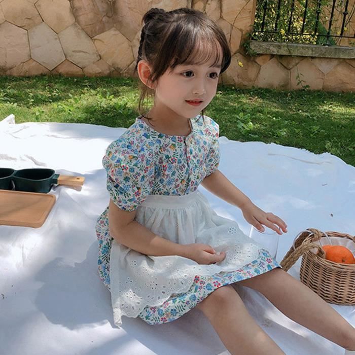 Tout Petit Enfants Bebe Filles Manches Bouffantes Imprime Floral Princesse Tablier Robe Tenues Bleu Bleu Cdiscount Pret A Porter Tout Petit Enfants Bebe Filles Manches Bouffantes Imprime Floral Princesse Tablier Robe Tenues Bleu Bleu Cdiscount Pret A Porter