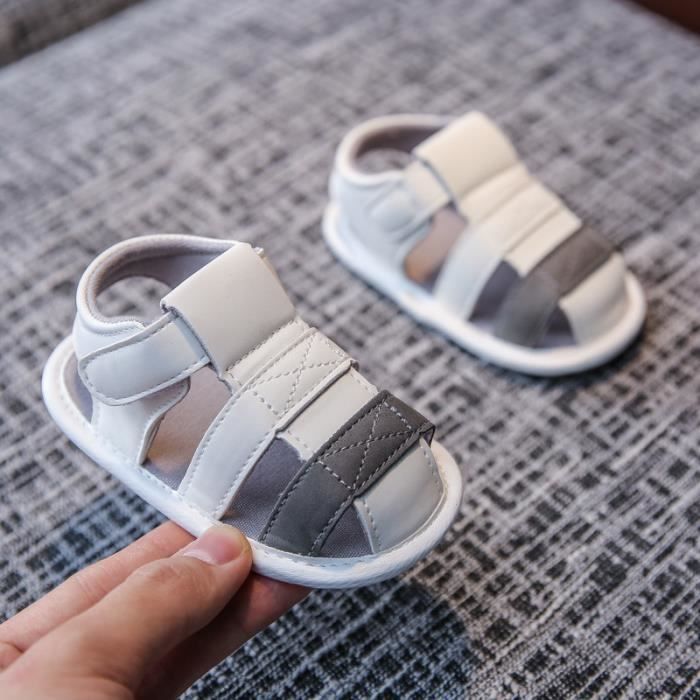 sandale bebe blanche