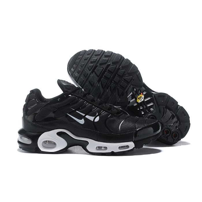 Baskets Nike Air Max TN 1 Plus Chaussures Homme Entraînement Noir Blanc Noir/blanc  - Cdiscount Chaussures