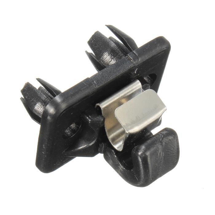 YINETTECH Lot De 2 Clips Pare-Soleil Fiat - Compatible Punto, Fiorino, Doblo - Référence 713812631 - Gris