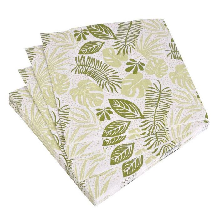KLINNA – Lot De 20 Serviettes En Papier 33×33 Cm, Motif Système Solaire Et Galaxie, Pour Anniversaire Enfant, Fête Spatiale, Baptême Ou Confirmation