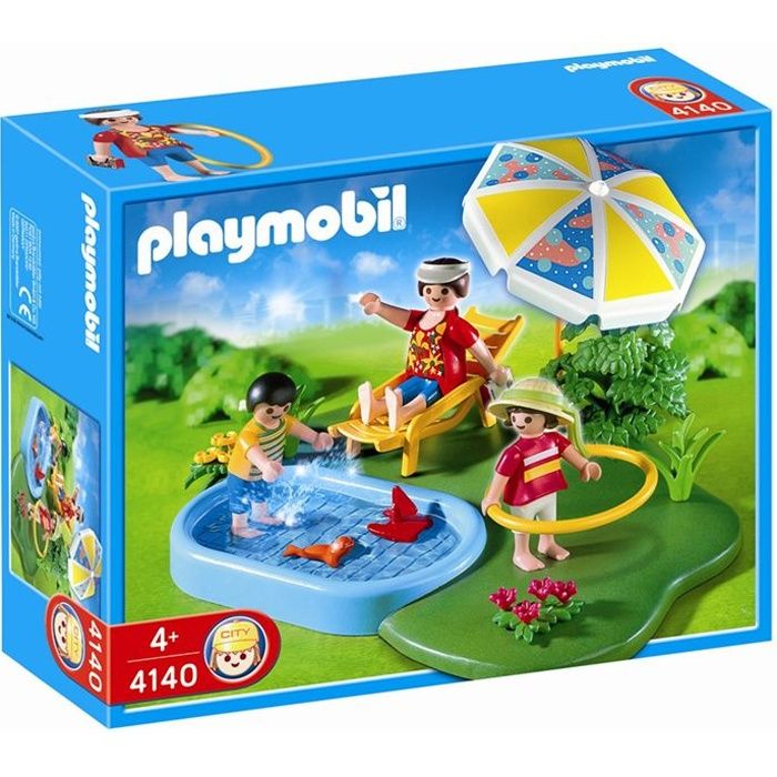 Playmobil CompactSet Piscine PLAYMOBIL Collection La vie la