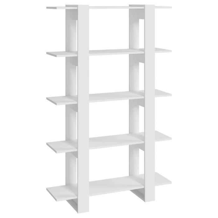 Bibliothèque En Pin Massif 200 Cm - Séparateur De Pièce & Rangement Pratique