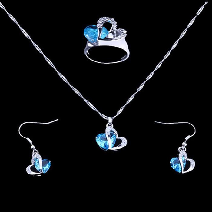 Ensemble Boucles d'oreilles et Bague ajustable main image 1